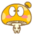 mushroom surprised