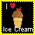 I love ice cream
