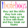 I Hate Boys
