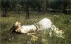 "Ophelia" by J. W. Waterhouse