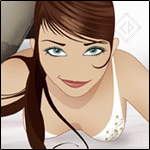 brown hair girl