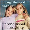 unconditional friendship