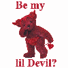 be my lil devil? bear